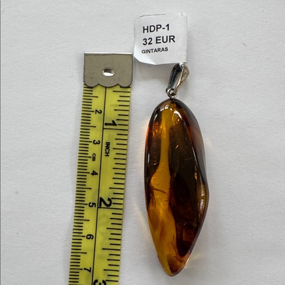 Amber pendant from Lithuania